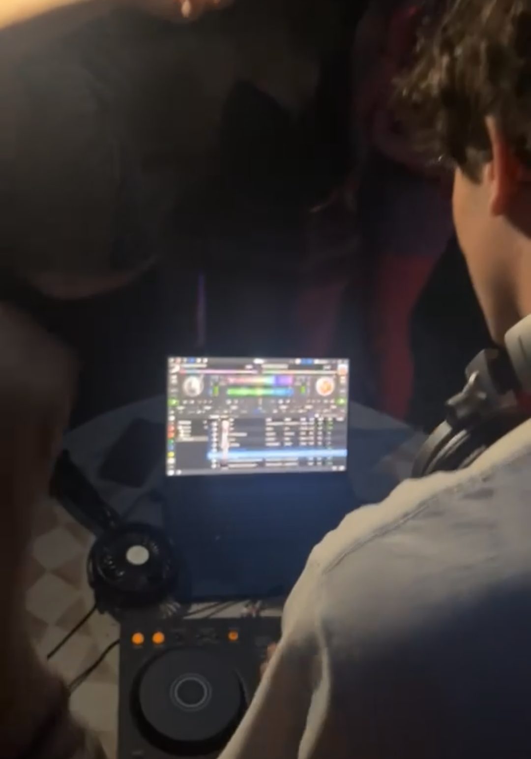 TJ BAKER DJing at a South West London club